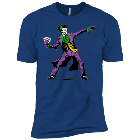 T-Shirts Royal / YXS Crime Clown Banksy Boys Premium T-Shirt