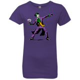 T-Shirts Purple Rush / YXS Crime Clown Banksy Girls Premium T-Shirt