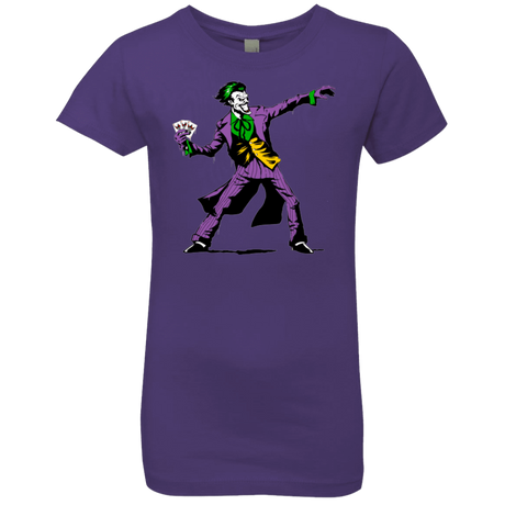 T-Shirts Purple Rush / YXS Crime Clown Banksy Girls Premium T-Shirt
