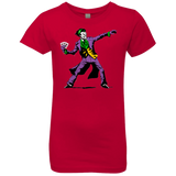 T-Shirts Red / YXS Crime Clown Banksy Girls Premium T-Shirt