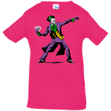 T-Shirts Hot Pink / 6 Months Crime Clown Banksy Infant Premium T-Shirt