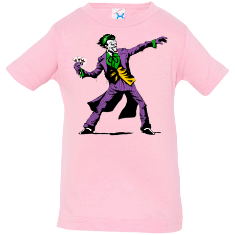T-Shirts Pink / 6 Months Crime Clown Banksy Infant Premium T-Shirt