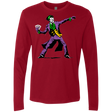 T-Shirts Cardinal / Small Crime Clown Banksy Men's Premium Long Sleeve