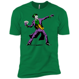 T-Shirts Kelly Green / X-Small Crime Clown Banksy Men's Premium T-Shirt