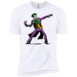 T-Shirts White / X-Small Crime Clown Banksy Men's Premium T-Shirt
