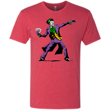 T-Shirts Vintage Red / Small Crime Clown Banksy Men's Triblend T-Shirt