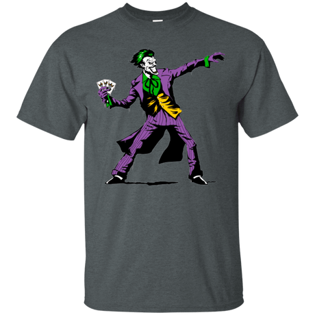 T-Shirts Dark Heather / Small Crime Clown Banksy T-Shirt