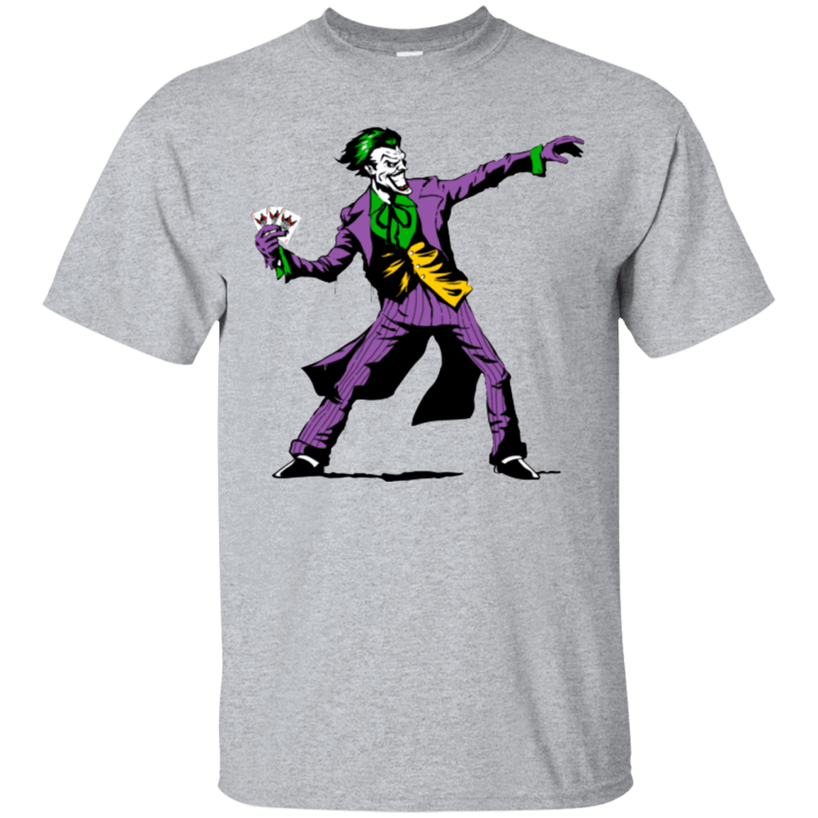 T-Shirts Sport Grey / Small Crime Clown Banksy T-Shirt