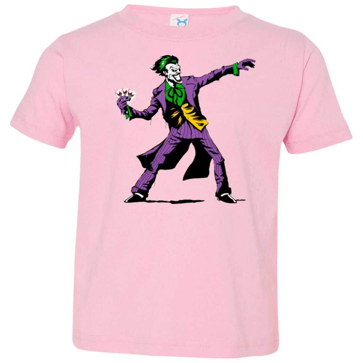 T-Shirts Pink / 2T Crime Clown Banksy Toddler Premium T-Shirt