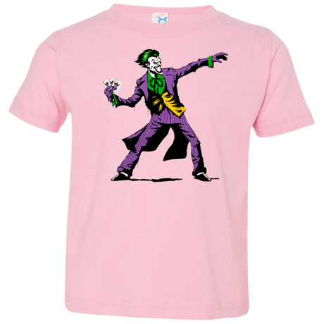 T-Shirts Pink / 2T Crime Clown Banksy Toddler Premium T-Shirt