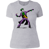 T-Shirts Heather Grey / X-Small Crime Clown Banksy Women's Premium T-Shirt