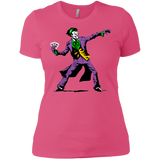 T-Shirts Hot Pink / X-Small Crime Clown Banksy Women's Premium T-Shirt