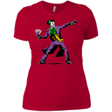 T-Shirts Red / X-Small Crime Clown Banksy Women's Premium T-Shirt