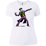 T-Shirts White / X-Small Crime Clown Banksy Women's Premium T-Shirt