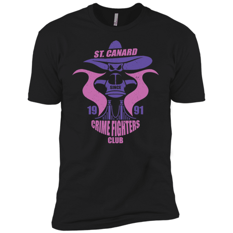 T-Shirts Black / YXS Crime Fighters Club Boys Premium T-Shirt