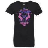T-Shirts Black / YXS Crime Fighters Club Girls Premium T-Shirt