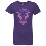 T-Shirts Purple Rush / YXS Crime Fighters Club Girls Premium T-Shirt