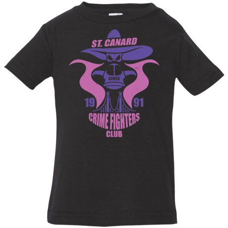 T-Shirts Black / 6 Months Crime Fighters Club Infant Premium T-Shirt