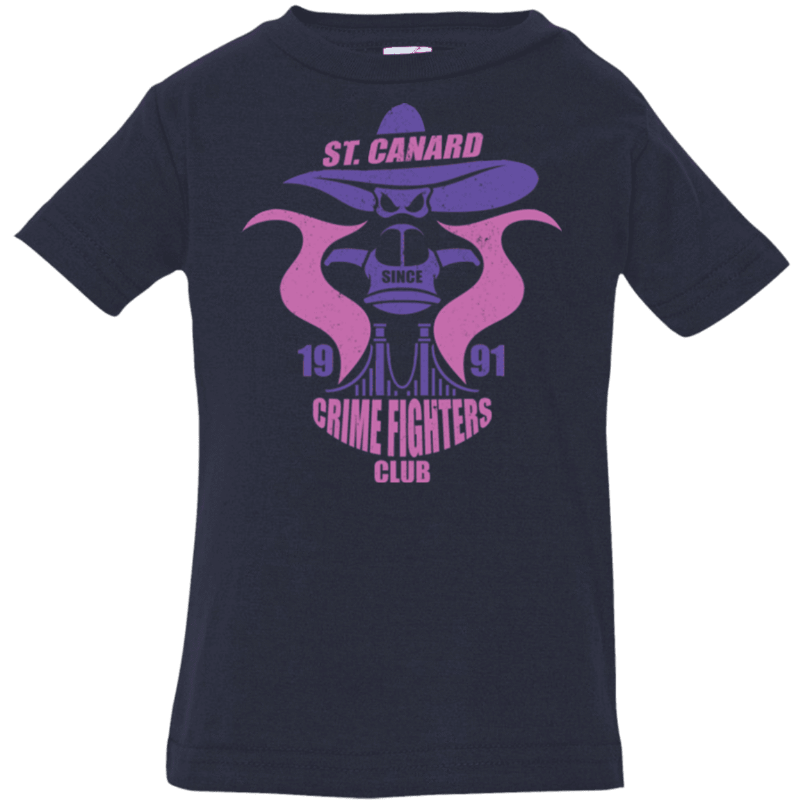 T-Shirts Navy / 6 Months Crime Fighters Club Infant Premium T-Shirt
