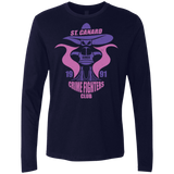 T-Shirts Midnight Navy / Small Crime Fighters Club Men's Premium Long Sleeve