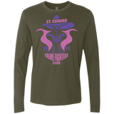 T-Shirts Military Green / Small Crime Fighters Club Men's Premium Long Sleeve