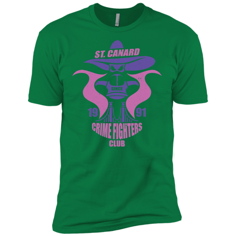 T-Shirts Kelly Green / X-Small Crime Fighters Club Men's Premium T-Shirt