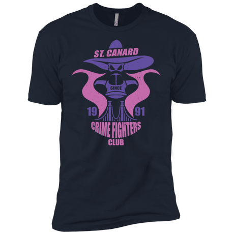 T-Shirts Midnight Navy / X-Small Crime Fighters Club Men's Premium T-Shirt
