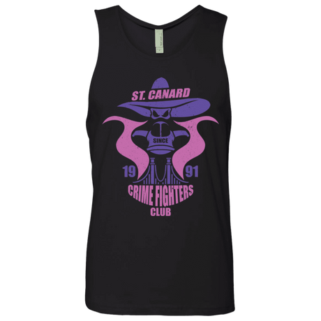 T-Shirts Black / Small Crime Fighters Club Men's Premium Tank Top