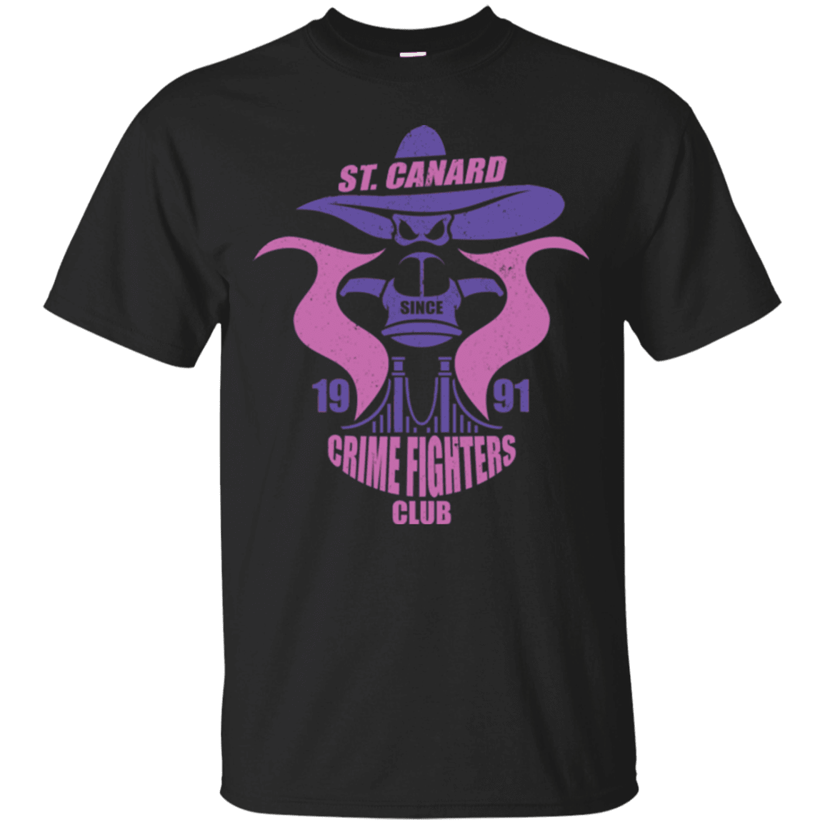 T-Shirts Black / Small Crime Fighters Club T-Shirt