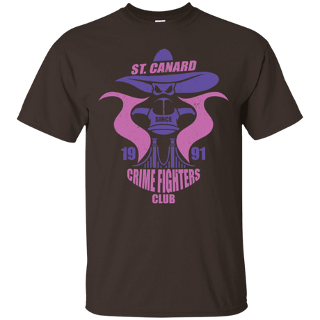 T-Shirts Dark Chocolate / Small Crime Fighters Club T-Shirt