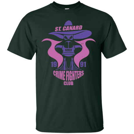 T-Shirts Forest Green / Small Crime Fighters Club T-Shirt