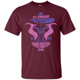 T-Shirts Maroon / Small Crime Fighters Club T-Shirt