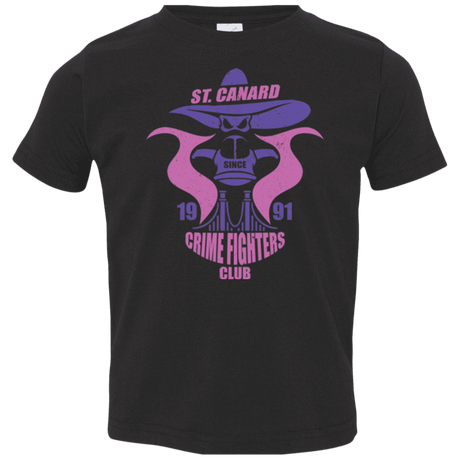 T-Shirts Black / 2T Crime Fighters Club Toddler Premium T-Shirt