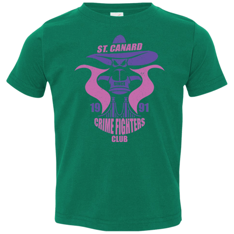 T-Shirts Kelly / 2T Crime Fighters Club Toddler Premium T-Shirt