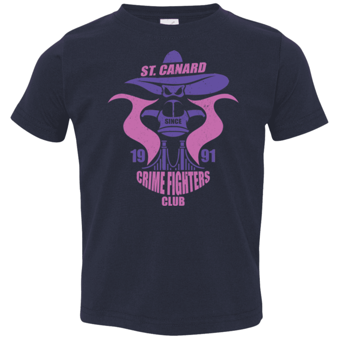 T-Shirts Navy / 2T Crime Fighters Club Toddler Premium T-Shirt