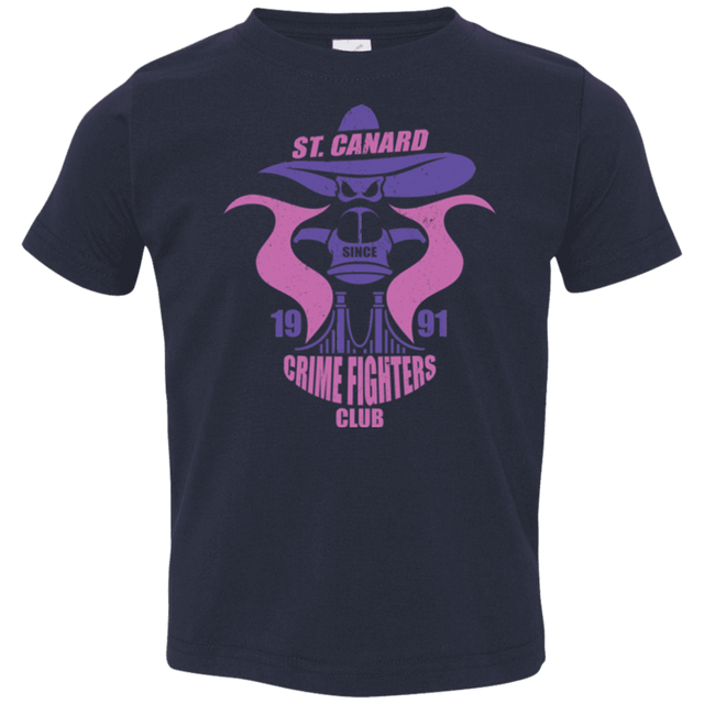 T-Shirts Navy / 2T Crime Fighters Club Toddler Premium T-Shirt