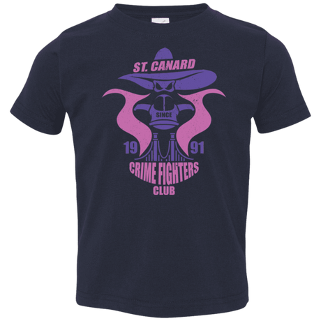 T-Shirts Navy / 2T Crime Fighters Club Toddler Premium T-Shirt