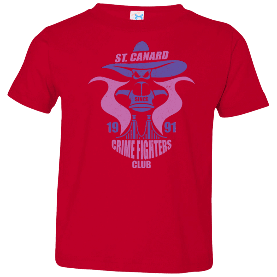 T-Shirts Red / 2T Crime Fighters Club Toddler Premium T-Shirt