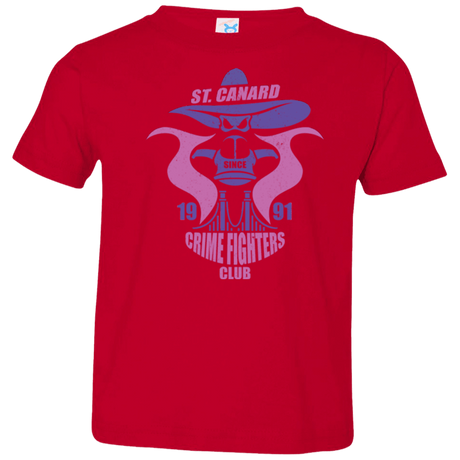 T-Shirts Red / 2T Crime Fighters Club Toddler Premium T-Shirt