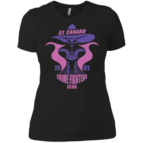 T-Shirts Black / X-Small Crime Fighters Club Women's Premium T-Shirt