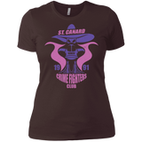 T-Shirts Dark Chocolate / X-Small Crime Fighters Club Women's Premium T-Shirt