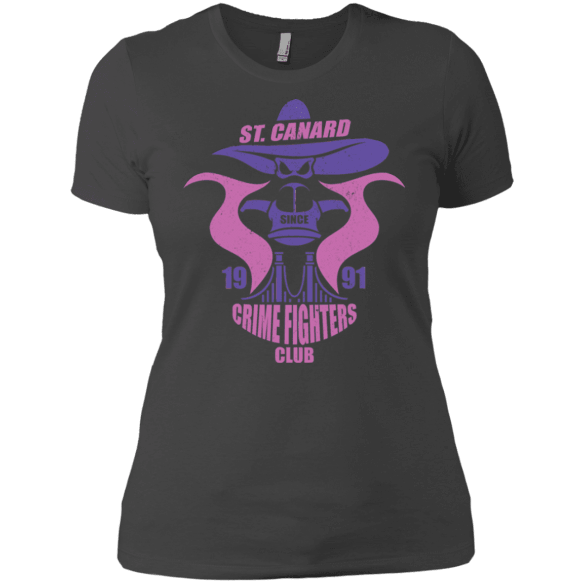 T-Shirts Heavy Metal / X-Small Crime Fighters Club Women's Premium T-Shirt