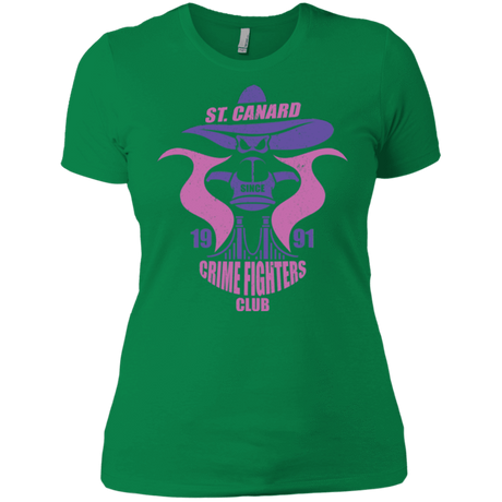 T-Shirts Kelly Green / X-Small Crime Fighters Club Women's Premium T-Shirt