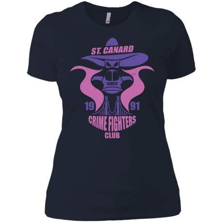 T-Shirts Midnight Navy / X-Small Crime Fighters Club Women's Premium T-Shirt