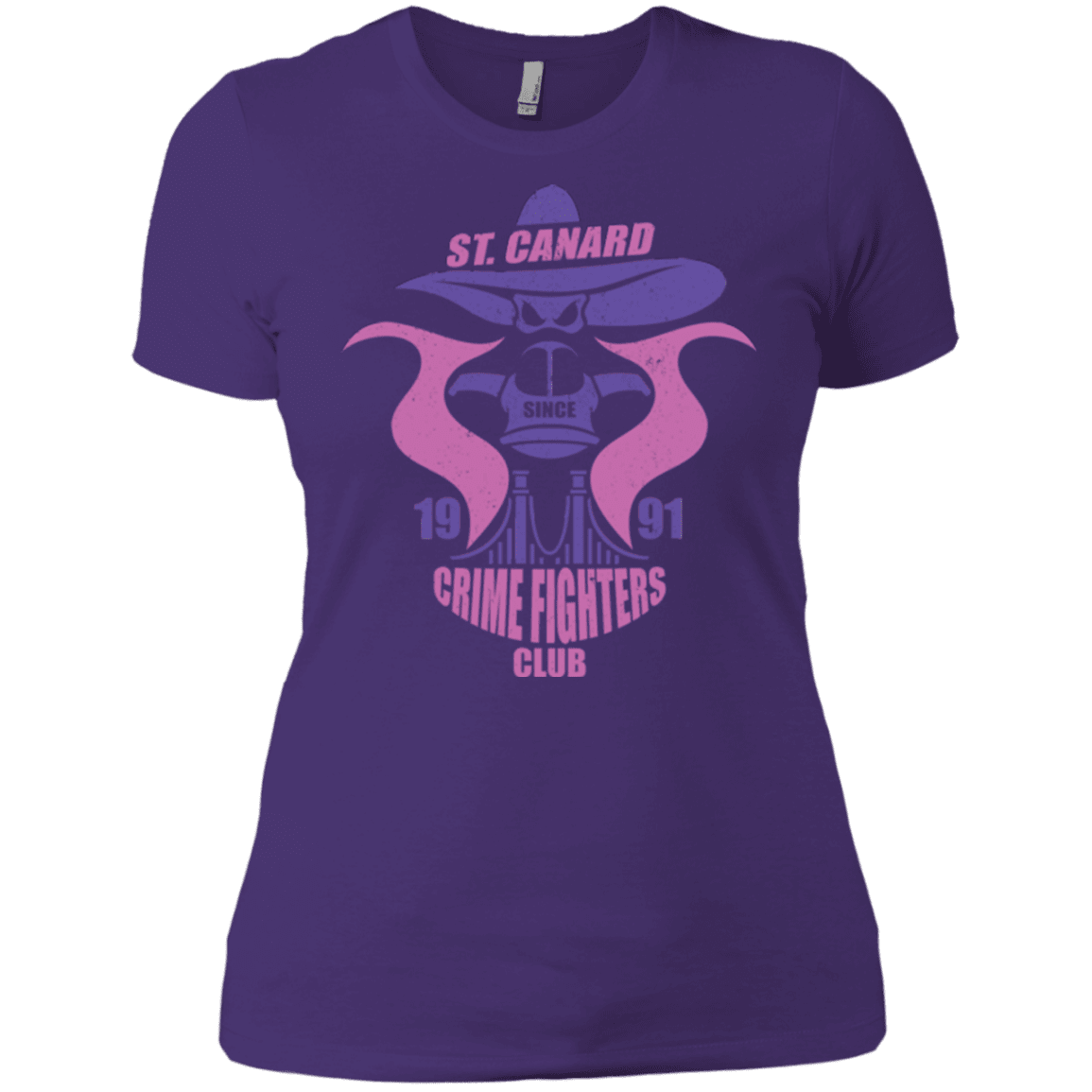 T-Shirts Purple / X-Small Crime Fighters Club Women's Premium T-Shirt