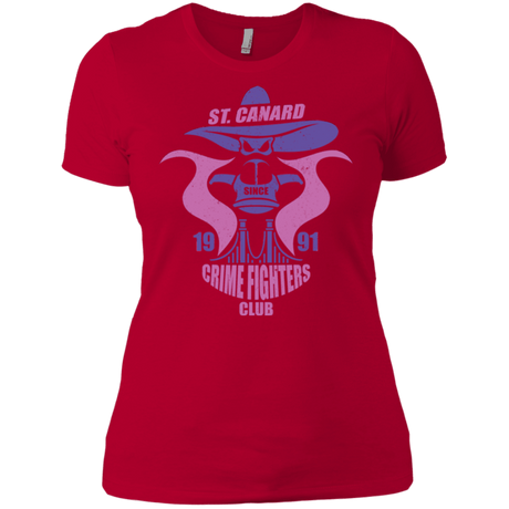 T-Shirts Red / X-Small Crime Fighters Club Women's Premium T-Shirt