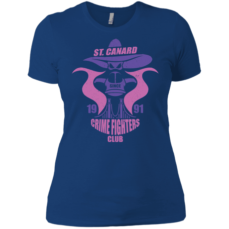 T-Shirts Royal / X-Small Crime Fighters Club Women's Premium T-Shirt