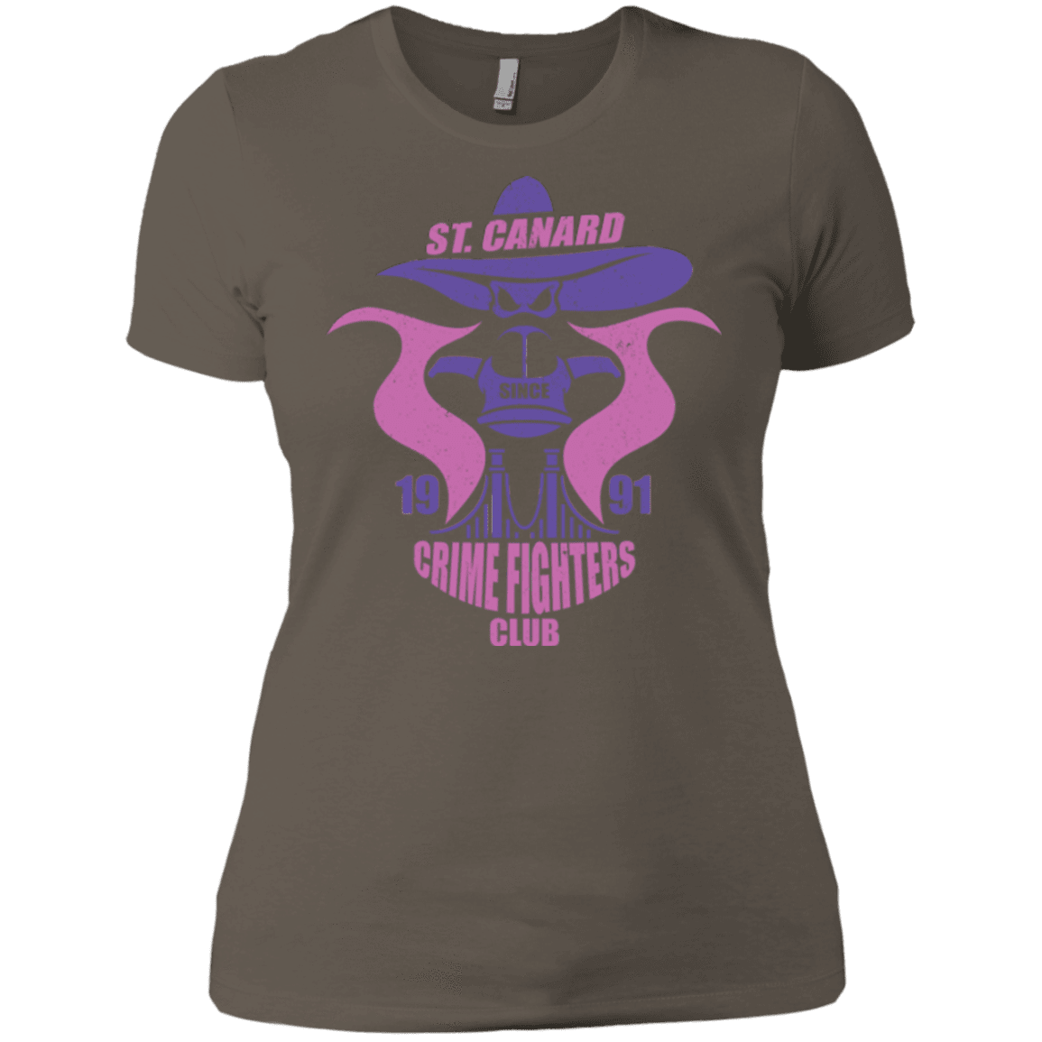 T-Shirts Warm Grey / X-Small Crime Fighters Club Women's Premium T-Shirt