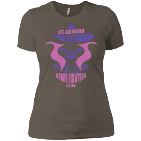 T-Shirts Warm Grey / X-Small Crime Fighters Club Women's Premium T-Shirt