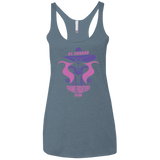 T-Shirts Indigo / X-Small Crime Fighters Club Women's Triblend Racerback Tank